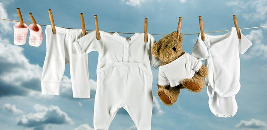 Dicas importantes para lavar roupas infantis