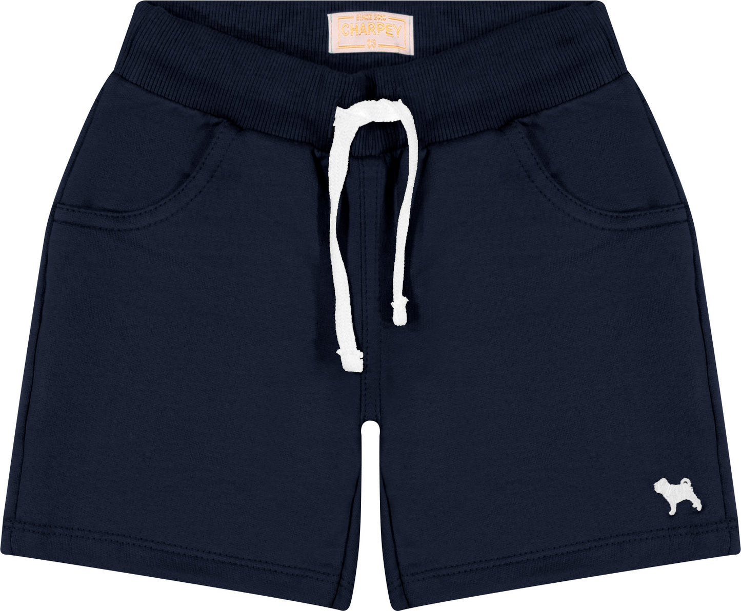 Bermuda Infantil Moletom Marinho - Charpey