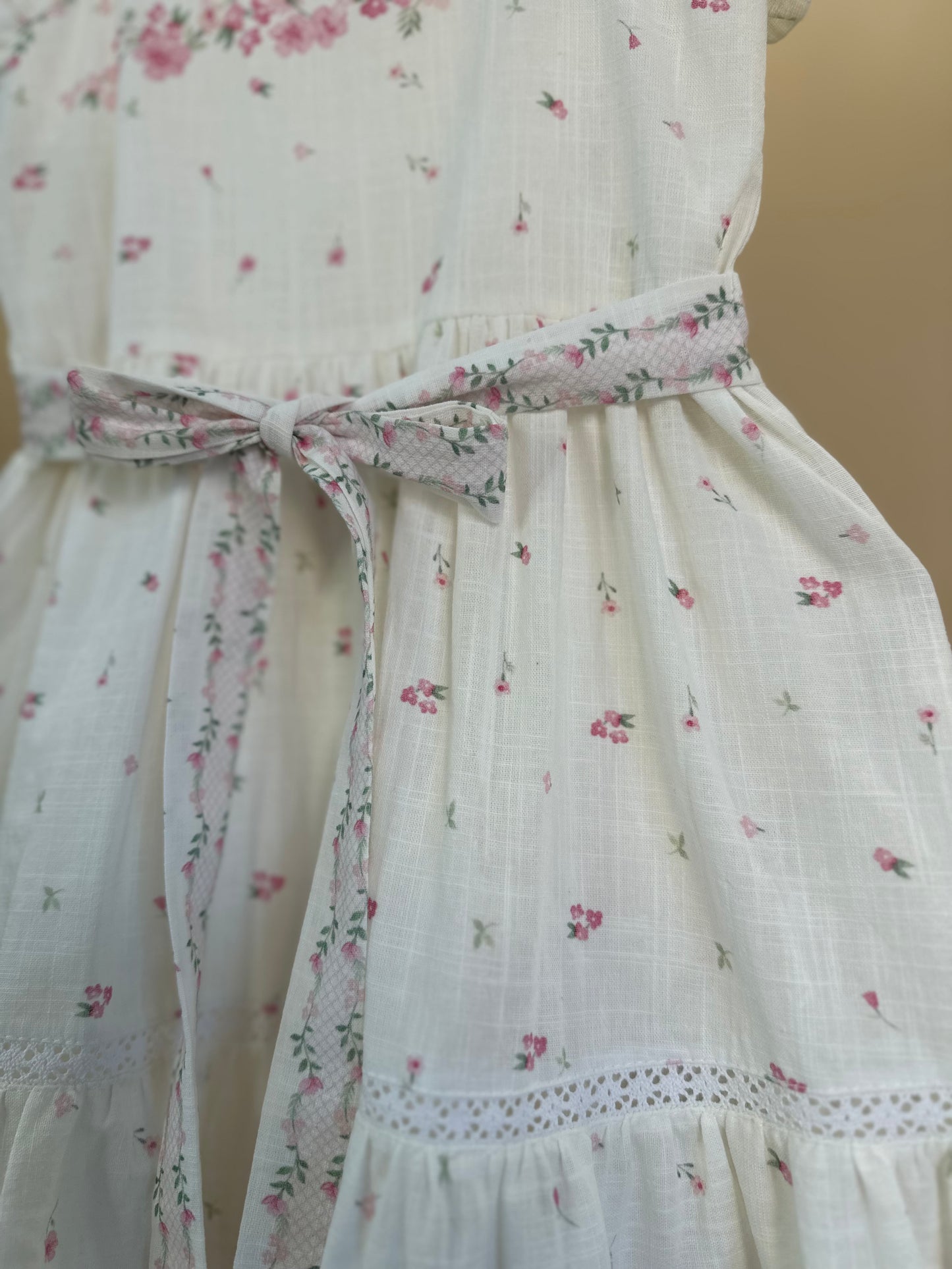 Vestido Infantil Algodão Little Flowers - Petit Cherie