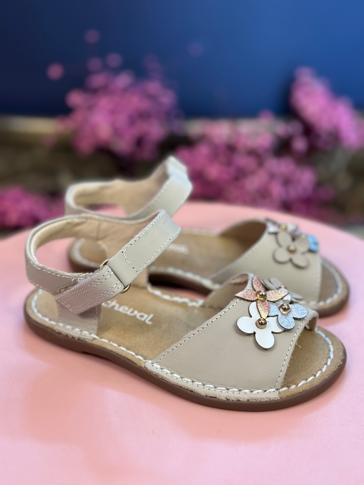 Sandália Infantil Jardim Areia - Petit Cheval