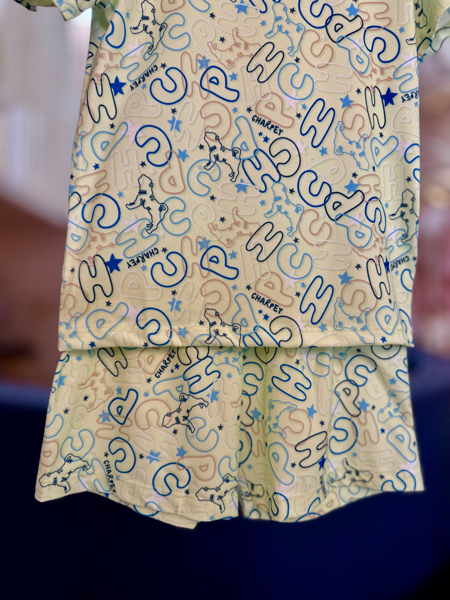 Pijama Infantil Blusa e Shorts Suede Verde - Charpey