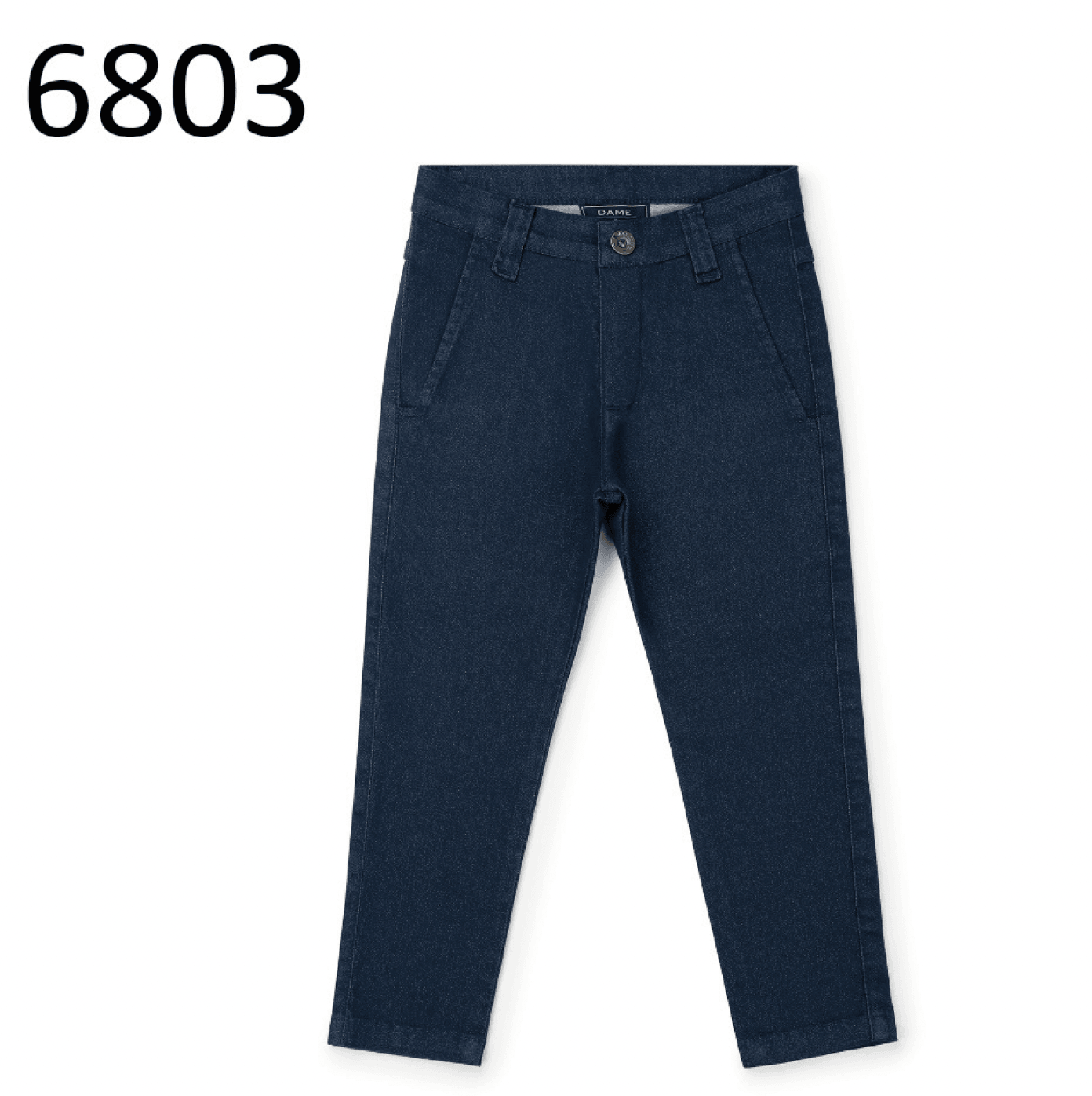 Calça social skinny de sarja Dame - Gracia