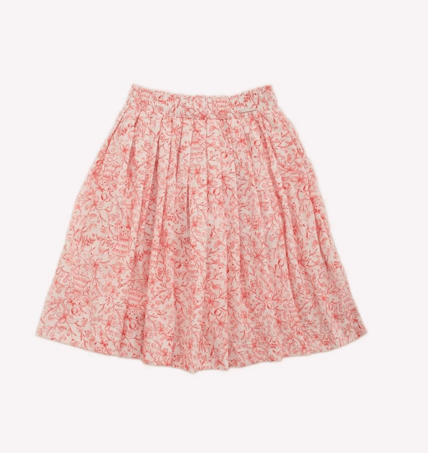 Saia-shorts Midi Toil de Jour Pituchinhus - Gracia
