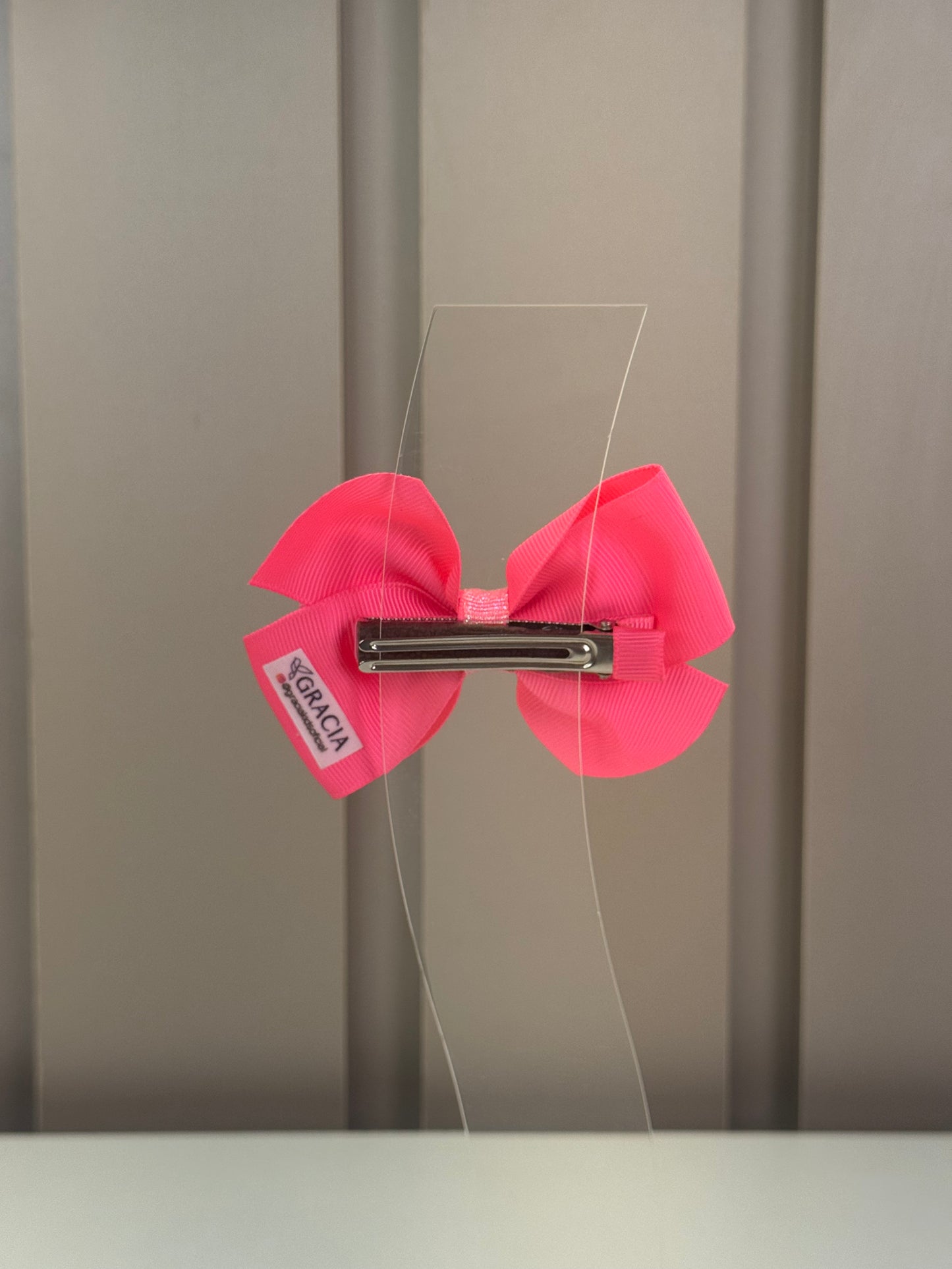 Laço Infantil Special Boreal Rosa Fluor Tam. M - Gracia