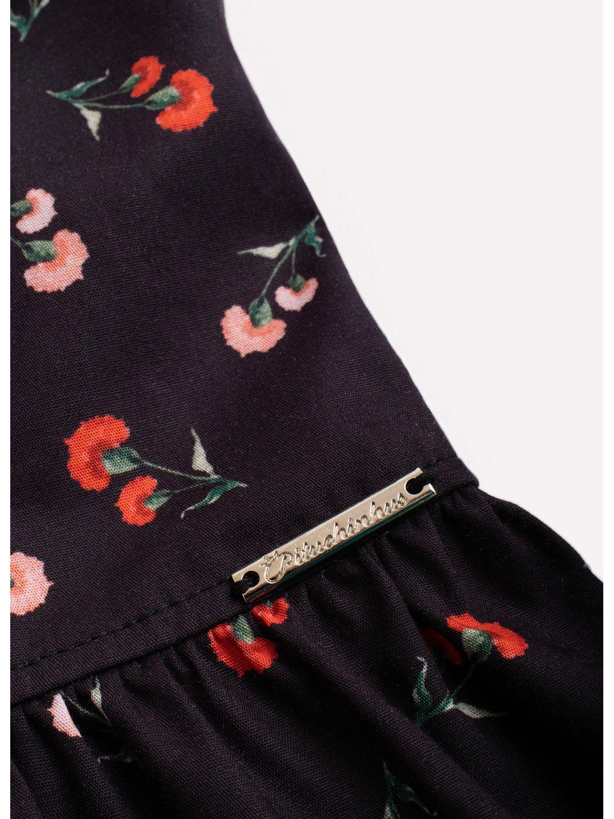 Vestido Maxi Laços est Cravos Pituchinhus - Gracia