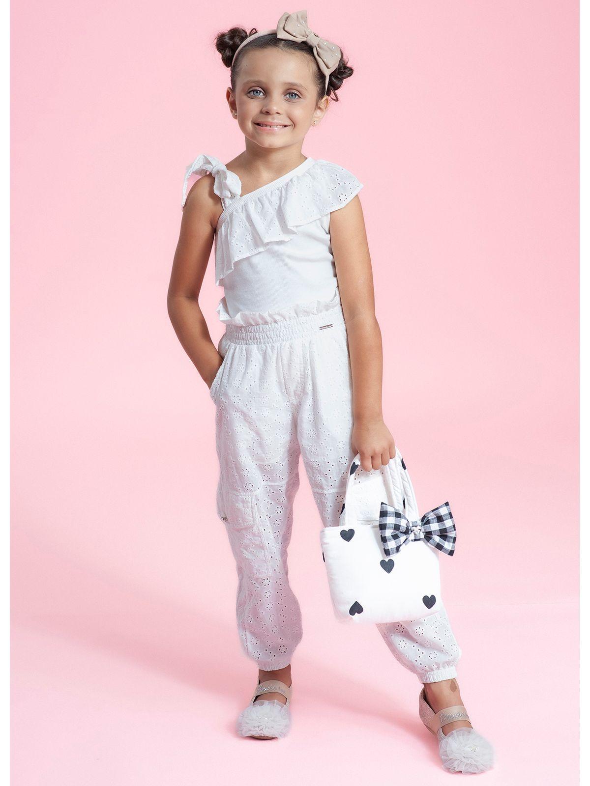 Blusa Babado Broderi Pituchinhus - Gracia