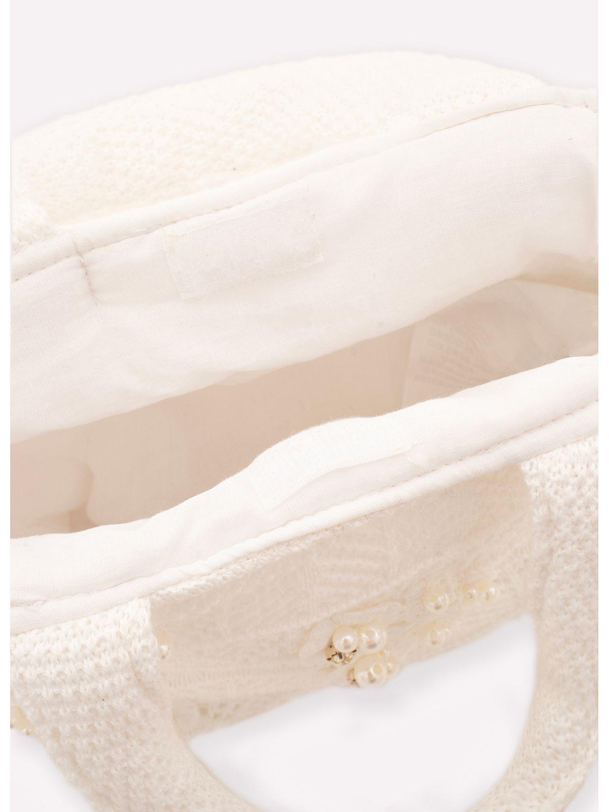 Bolsa Tricot Guipir Bordado Couture - Pituchinhus - Gracia