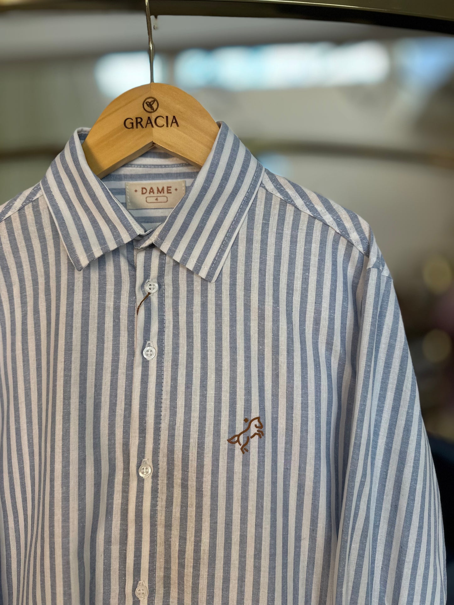Camisa Infantil Luhi Delavê - Dame
