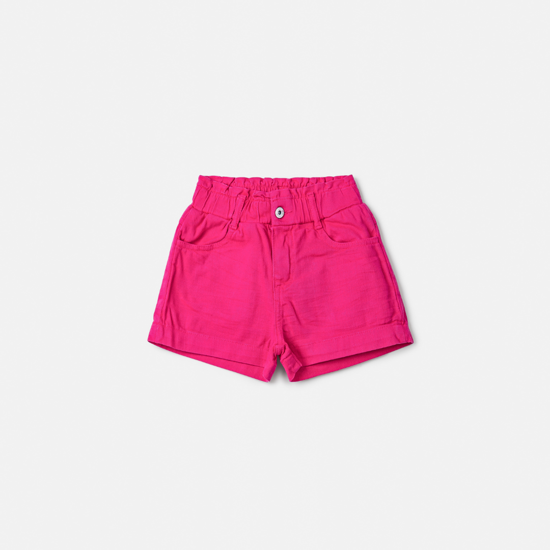 Conjunto Infantil Blusa Mickey e Minnie e Shorts Pink Neon - Animê