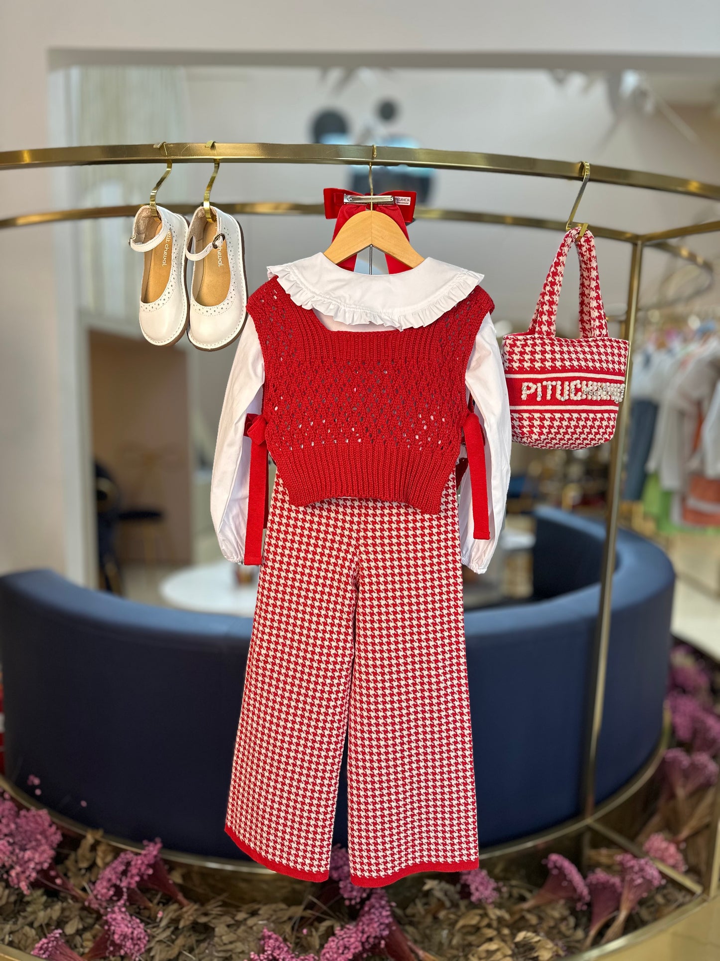 Camisa Infantil Babadinhos Ursas Crochê - Pituchinhus