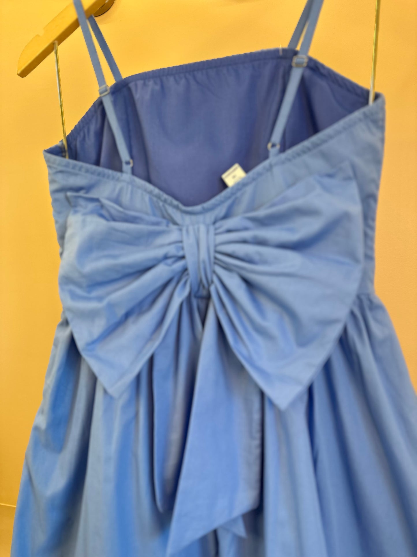 Vestido Teen Laço Costas Blue - Two In