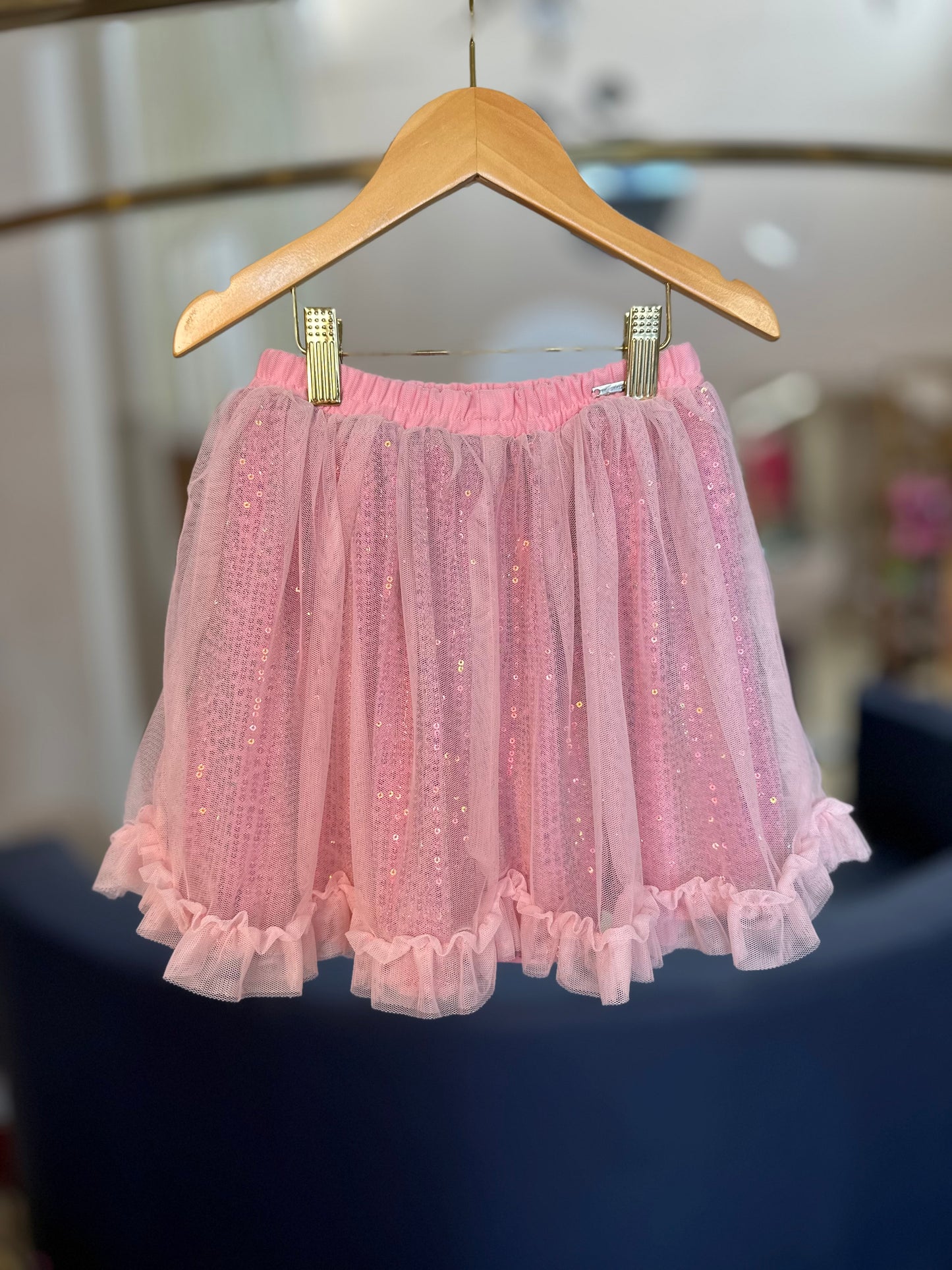 Conjunto Infantil Princesas Patch Disney e Saia Ballet Tule - Animê