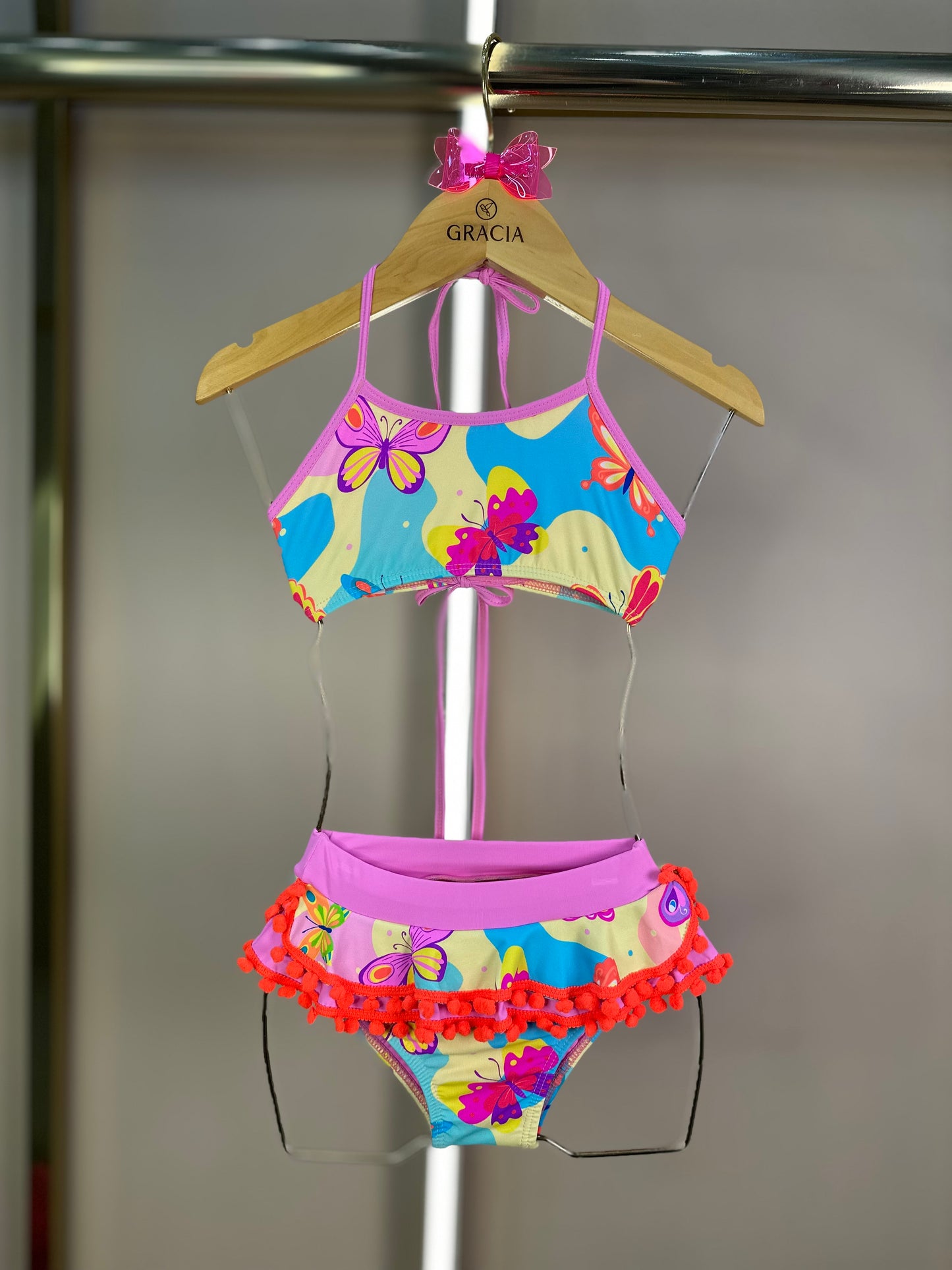 Biquíni Infantil Cropped Jessica Fly - Siri Kids