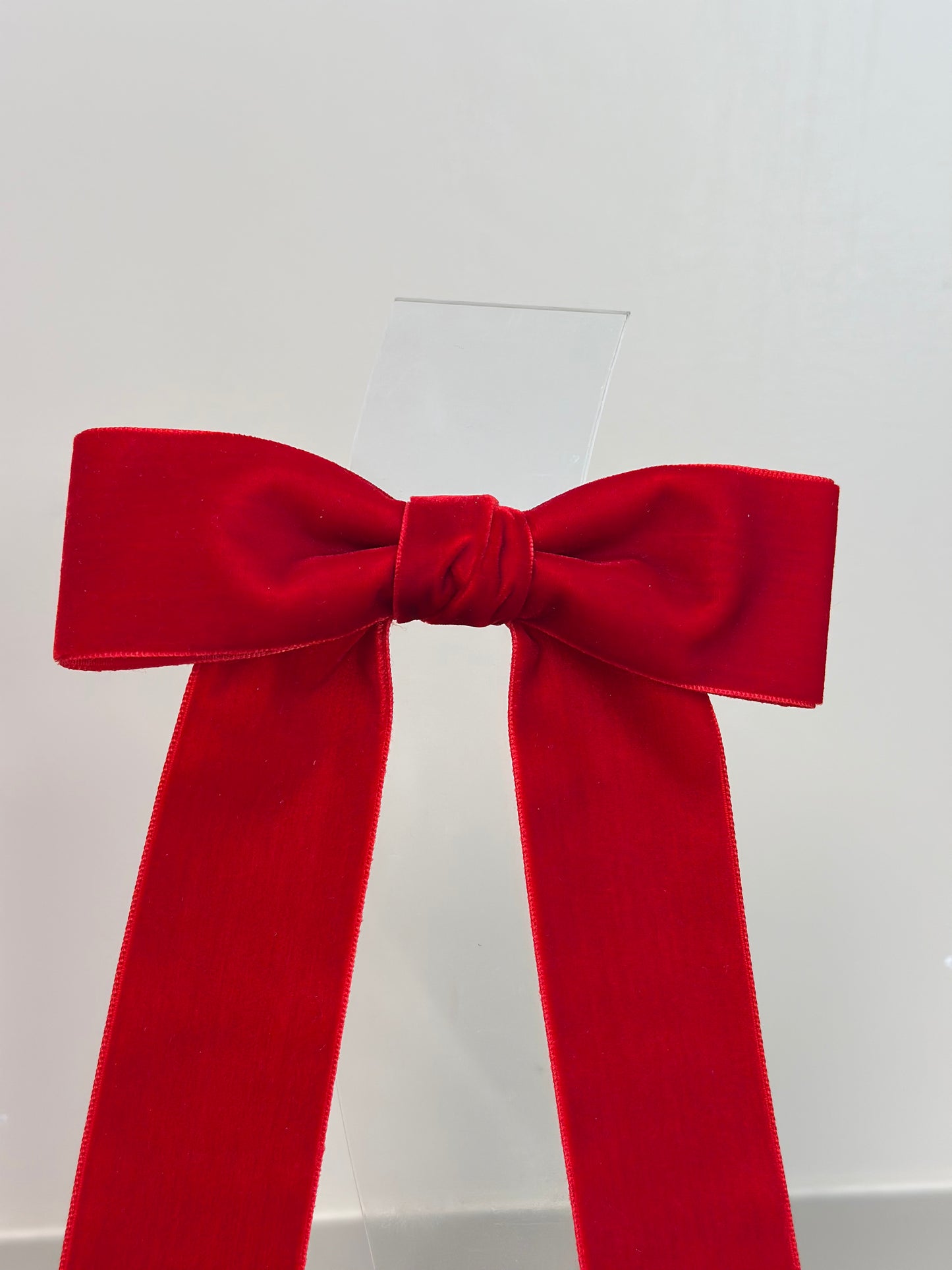 Laço Infantil de Veludo Luxo Red - Gracia