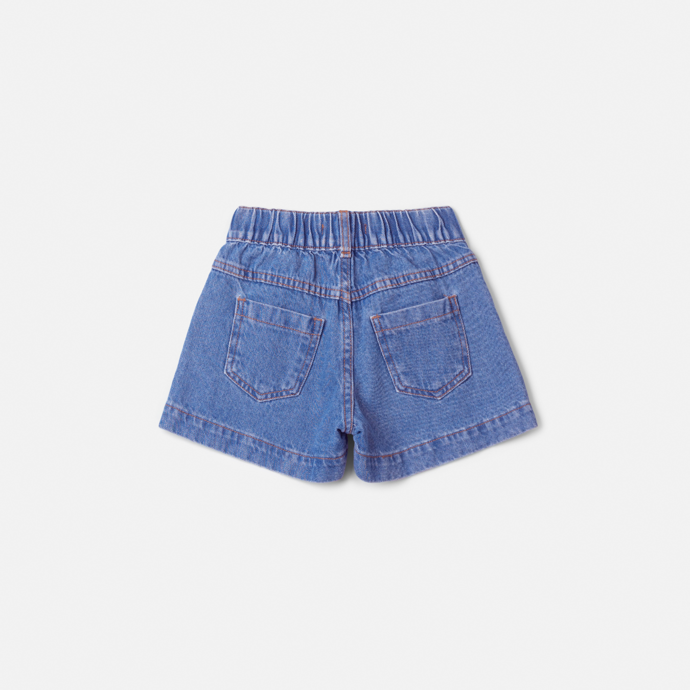 Conjunto Infantil Blusa Laços e Shorts Jeans Petit - Animê