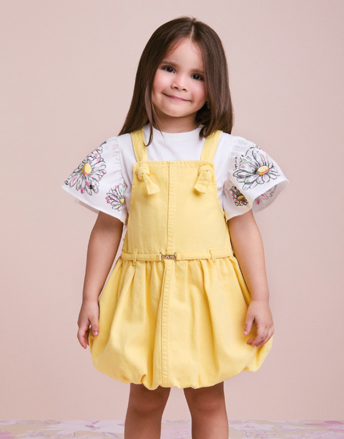 Salopete Infantil Balonê Sunny - Animê