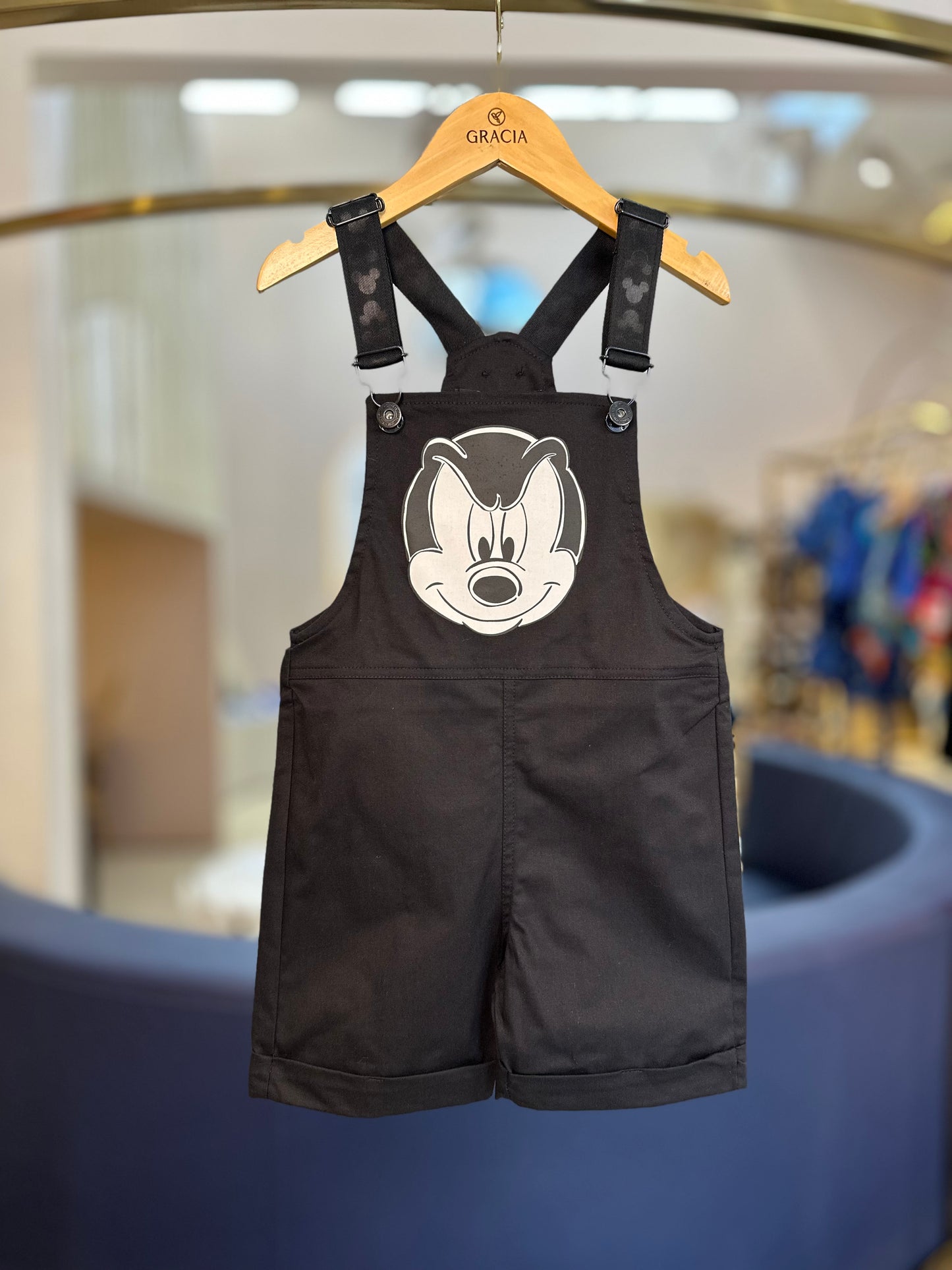 Conjunto Infantil Jardineira e T-Shirt Mickey Emoções - Youccie