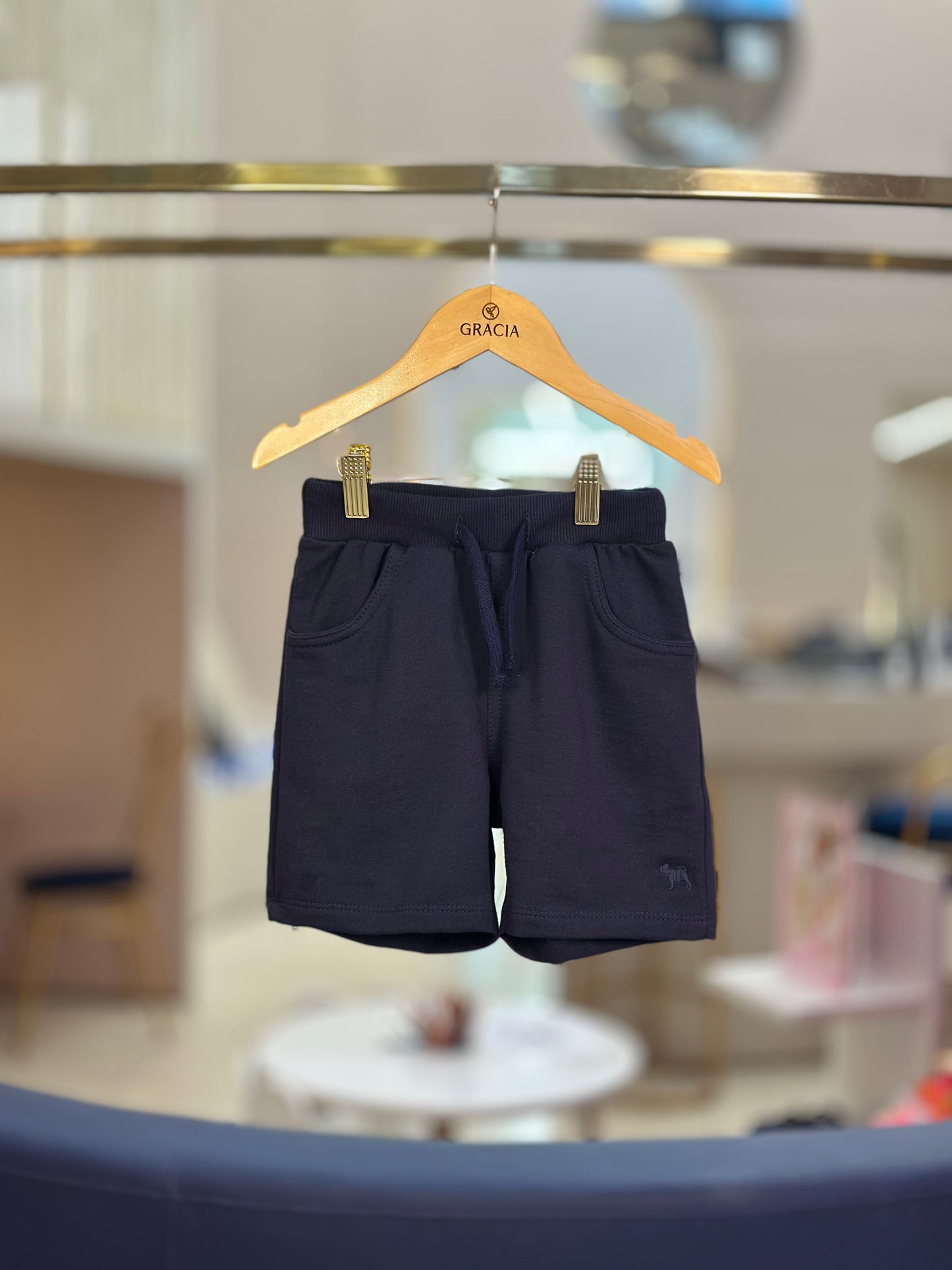 Bermuda Infantil Moletom Marinho - Charpey