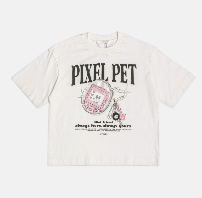 T - Shirts Teen Pixel Pet - Authoria
