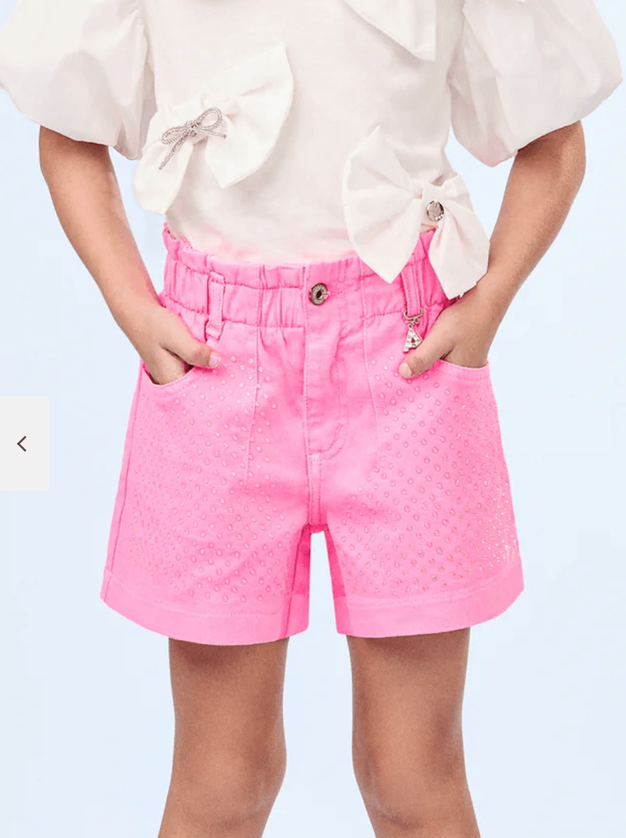 Shorts Pink Glam Animê - Gracia