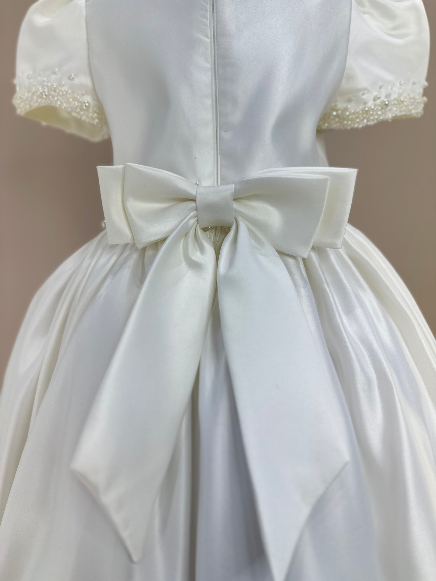 Vestido Dama Laço & Bordados Especiais - Mio Bebê