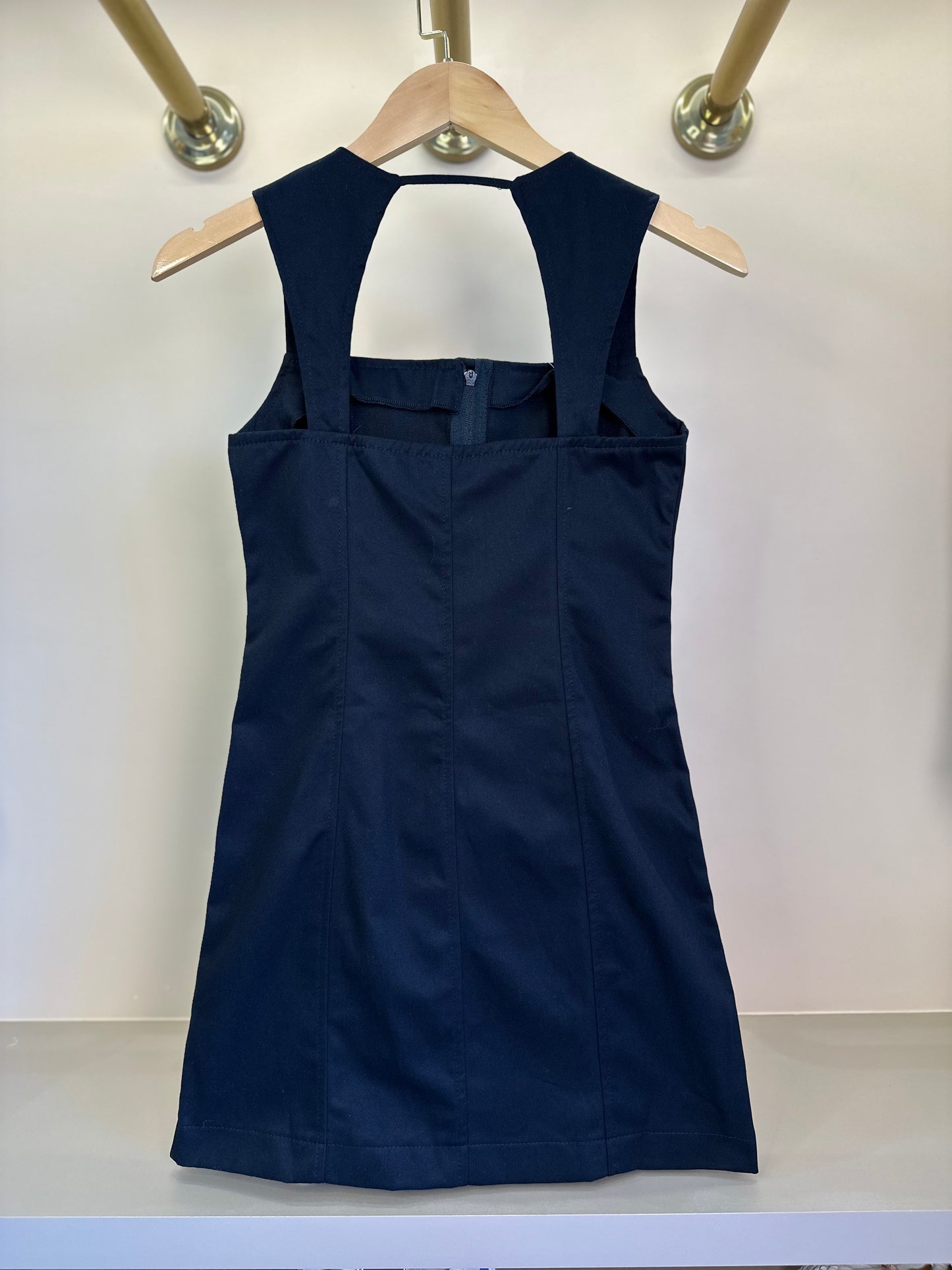 Vestido Teen Bolsos Cargo Preto - Two In