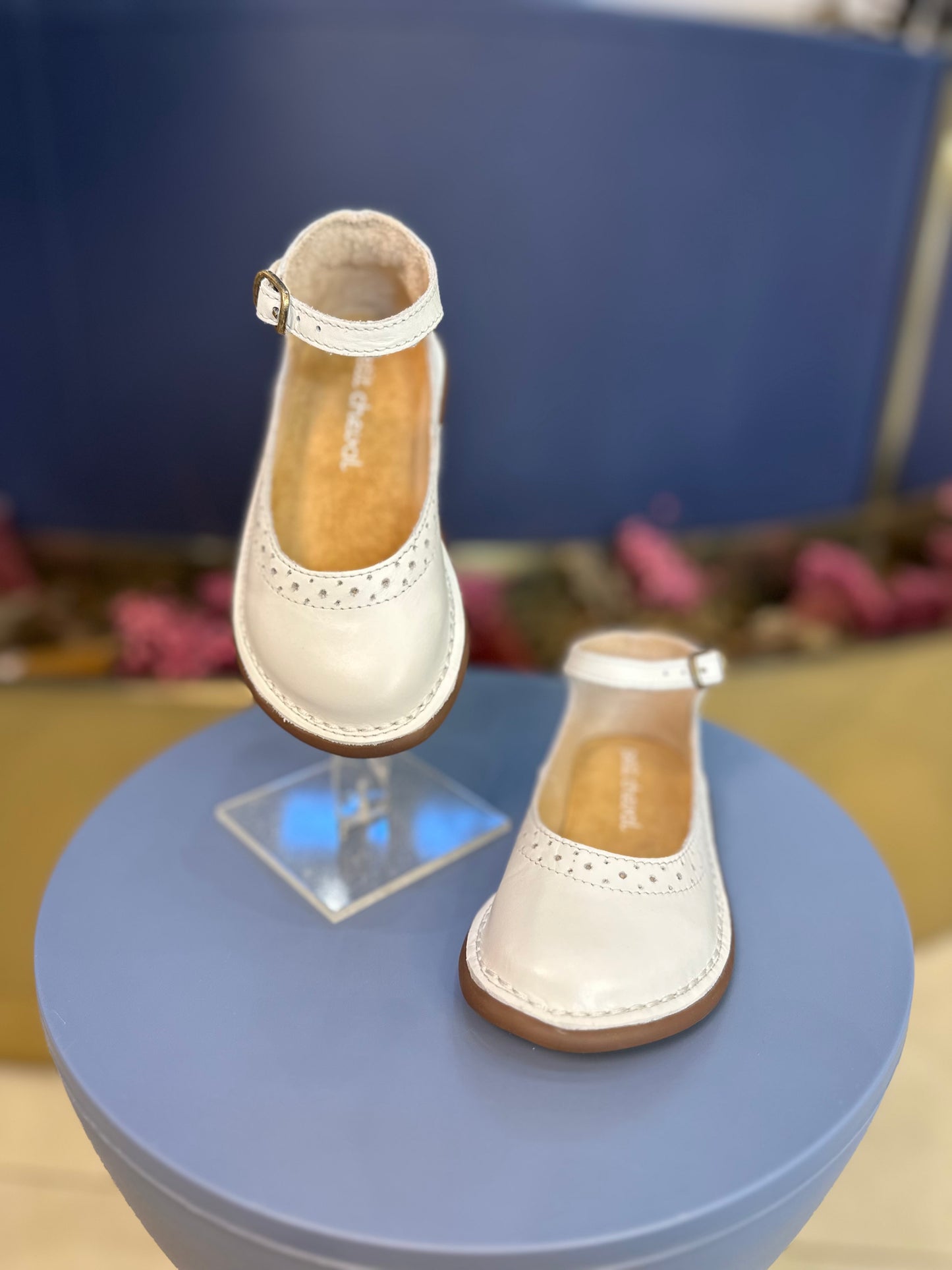 Sapato Infantil Patinete Branco - Petit Cheval