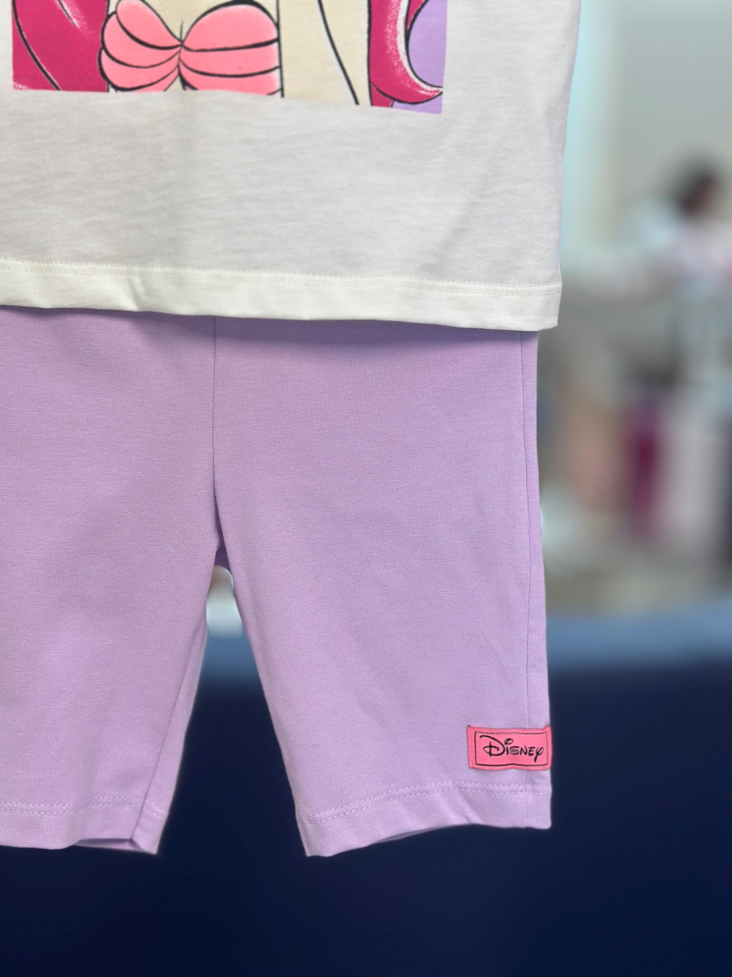 Conjunto Infantil Mermaid Blusa e Legging Lilás - Momi