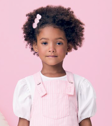 Blusa Infantil Mangas Balonê Off - Momi