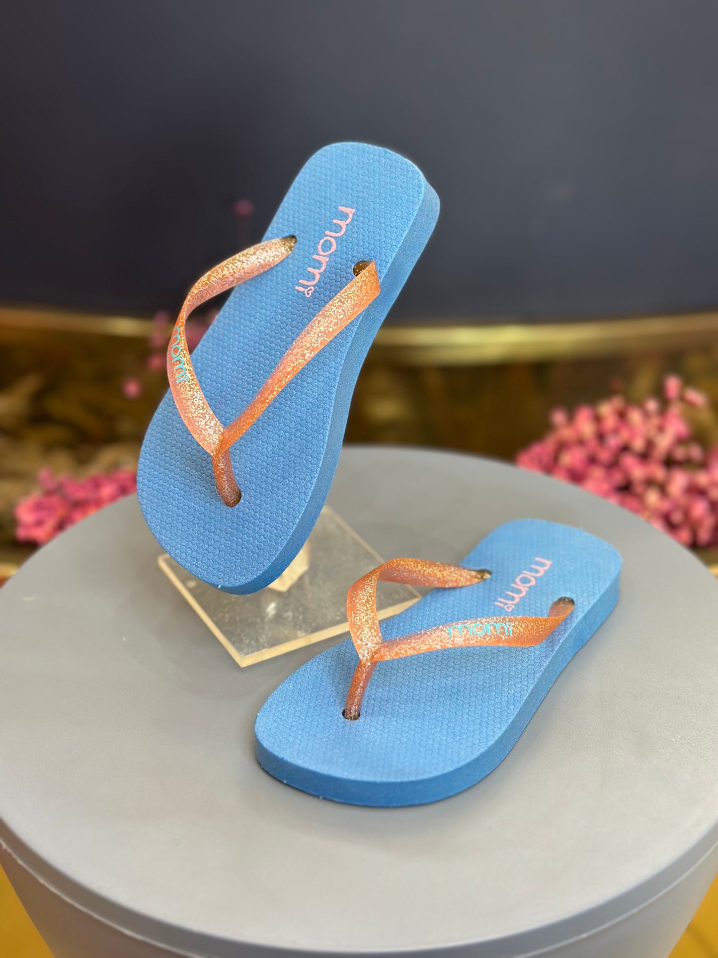 Chinelo Infantil Flip Azul - Momi