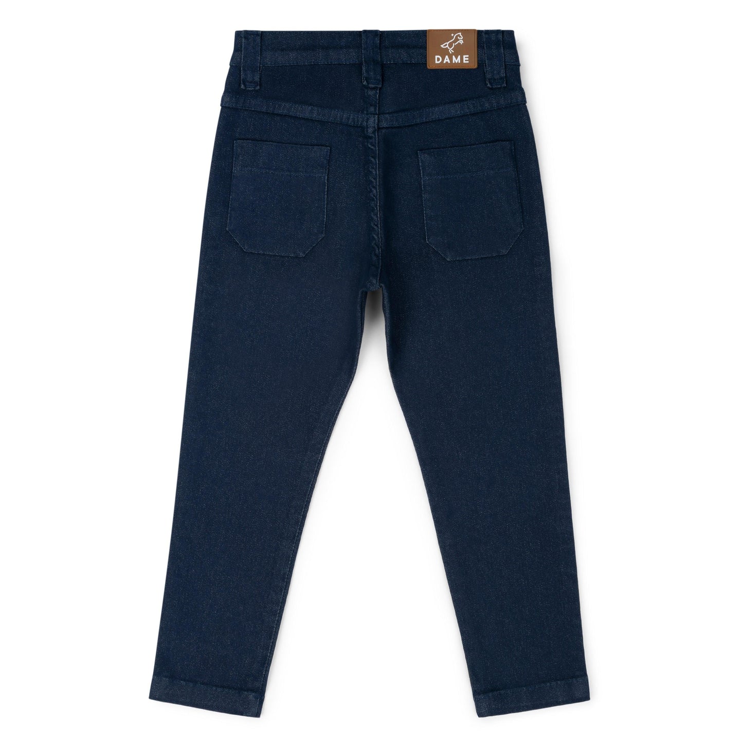 Calça social skinny de sarja marinho - Dame - Gracia
