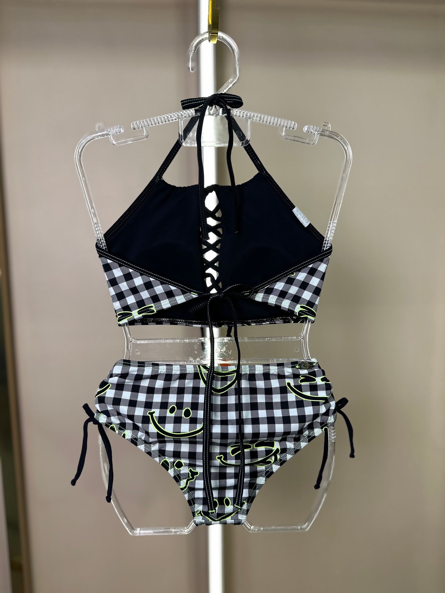 Biquíni Teen Cropped Bruna Vichy Mood - Siri Kids