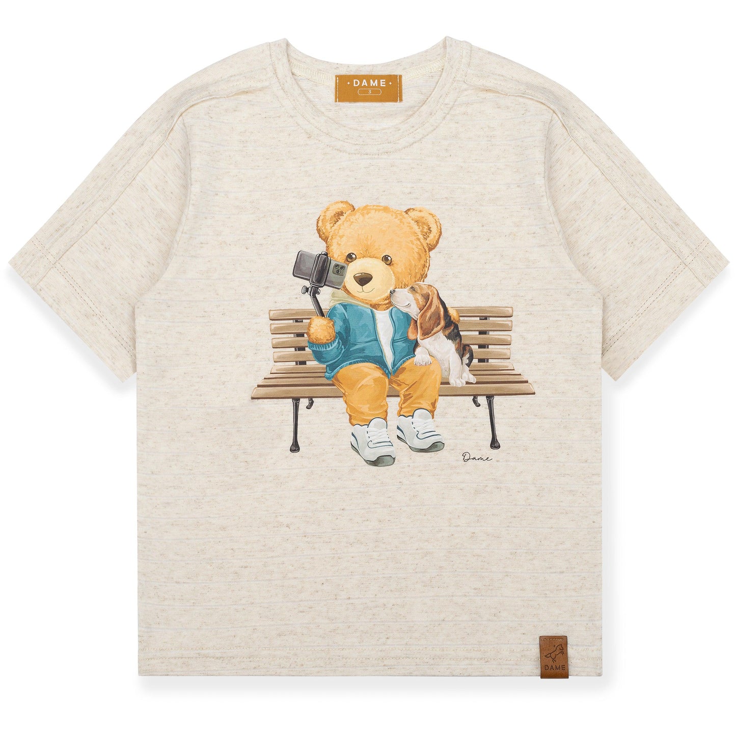 Camiseta Urso Selfie Dame - Gracia