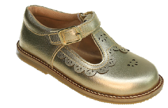 Sapato Infantil Serena Dourado - Gracia