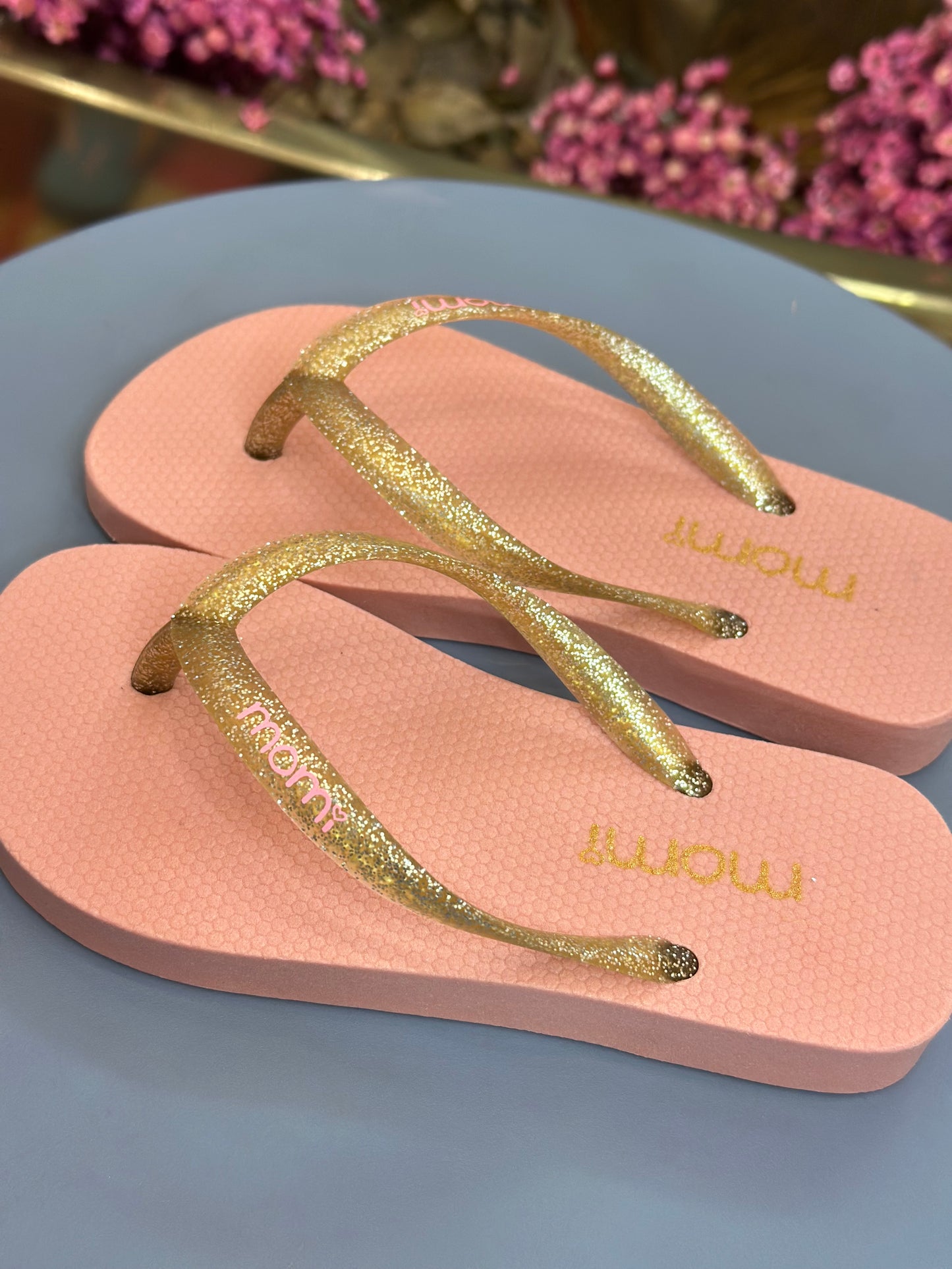 Chinelo Infantil Flip Rosa Neon - Momi