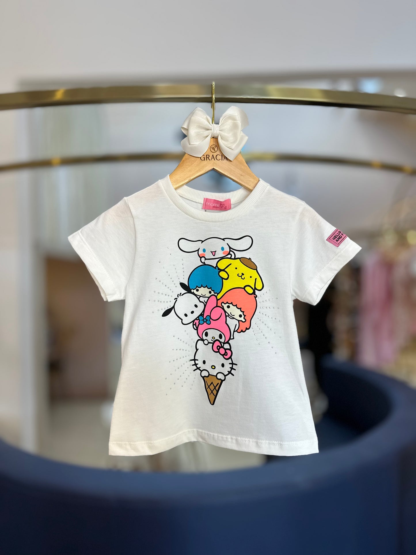 Blusa Infantil Hello Kitty Friends - Momi