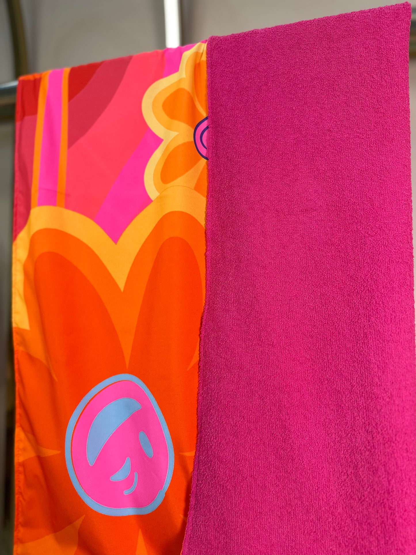 Toalha de Praia Infantil Cristal Happy Flower - Siri Kids
