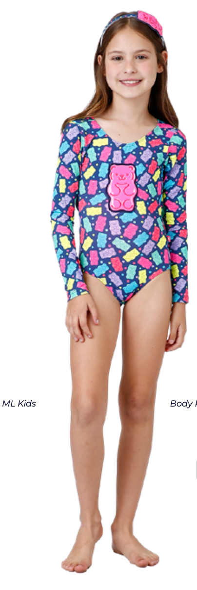 Body Infantil Fernanda Est. Gummy - Siri Kids