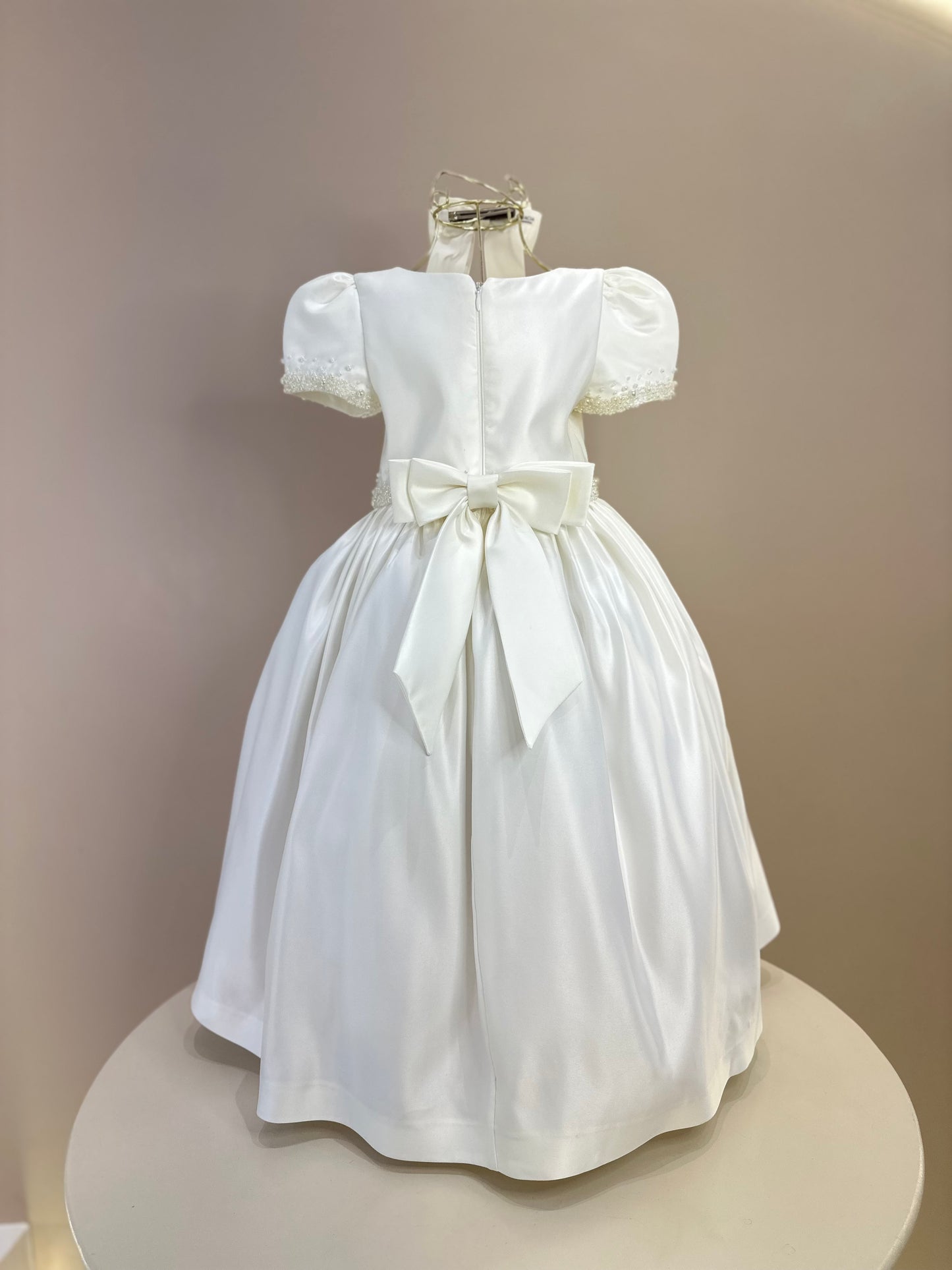 Vestido Dama Laço & Bordados Especiais - Mio Bebê