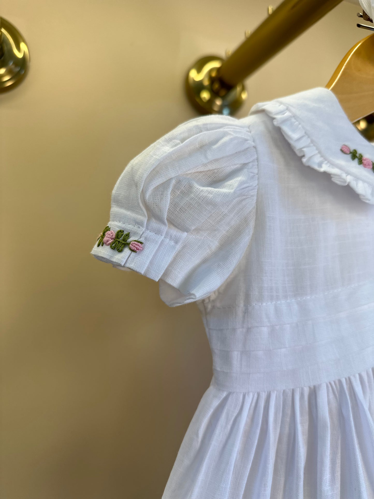 Vestido Bebê Daniela Branco - Gracia