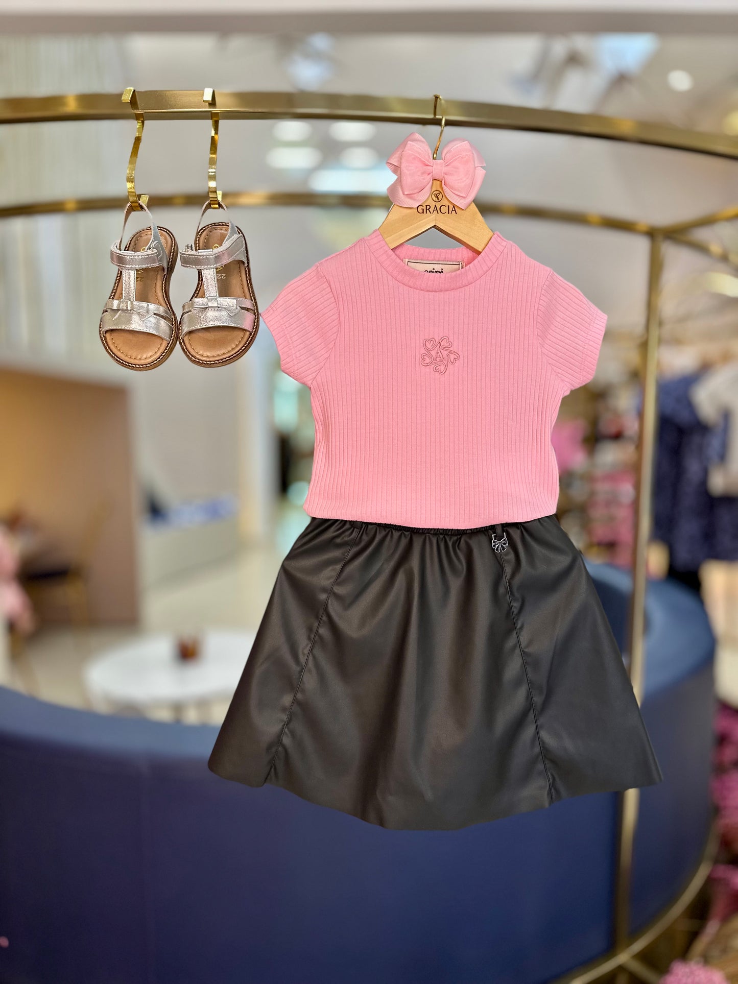 Blusa Low Essentials Rosa Barbie - Animê