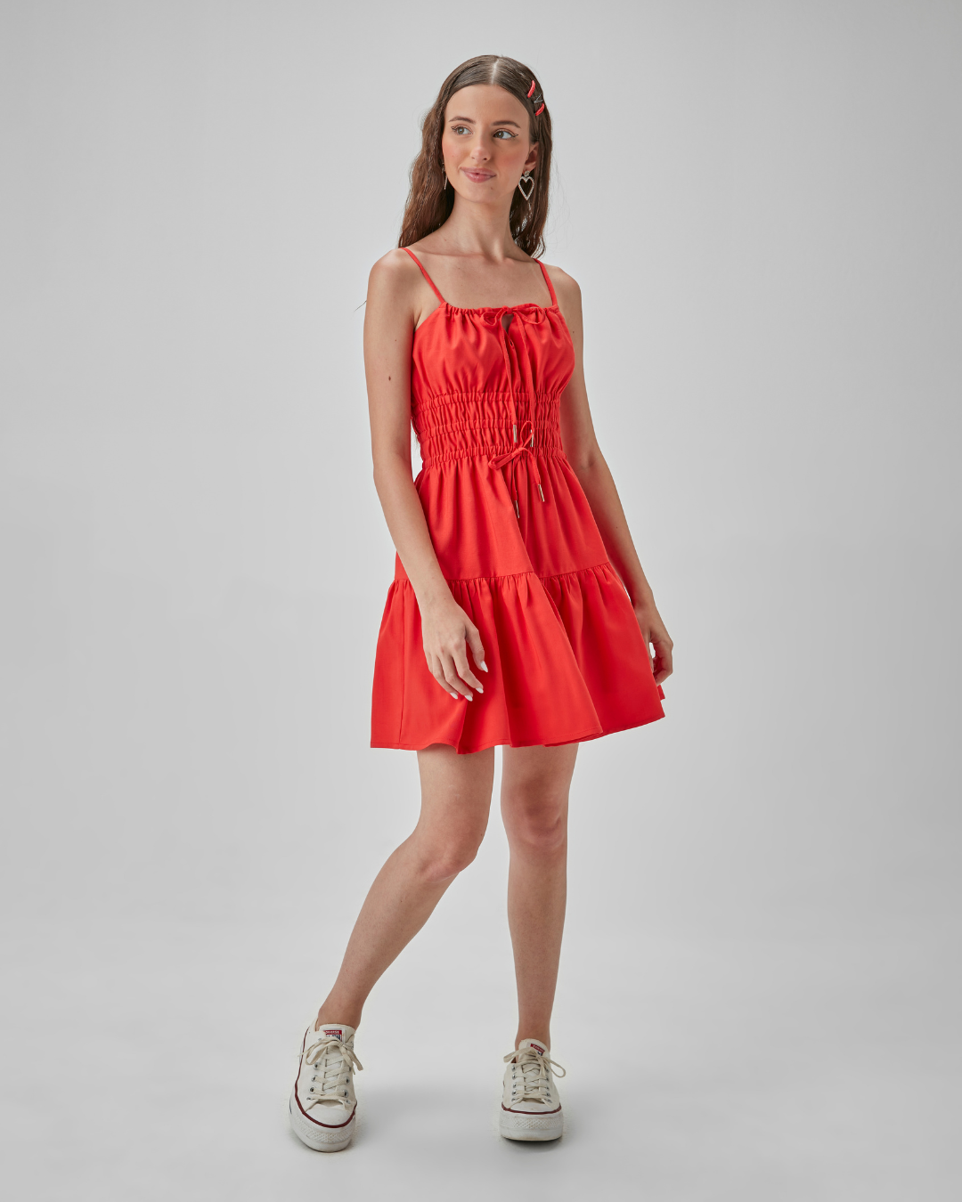 Vestido Teen Vermelho - Two In