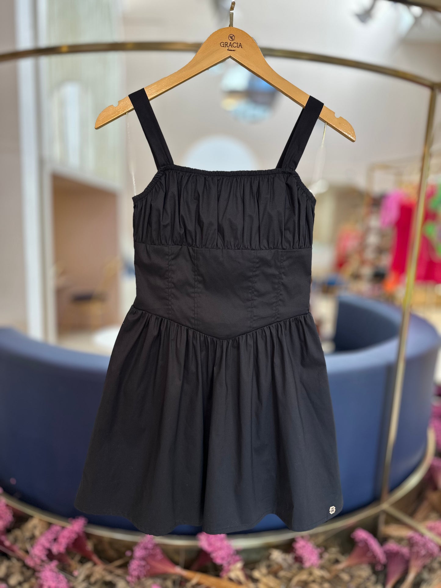 Vestido Teen Pretinho Básico - Two In