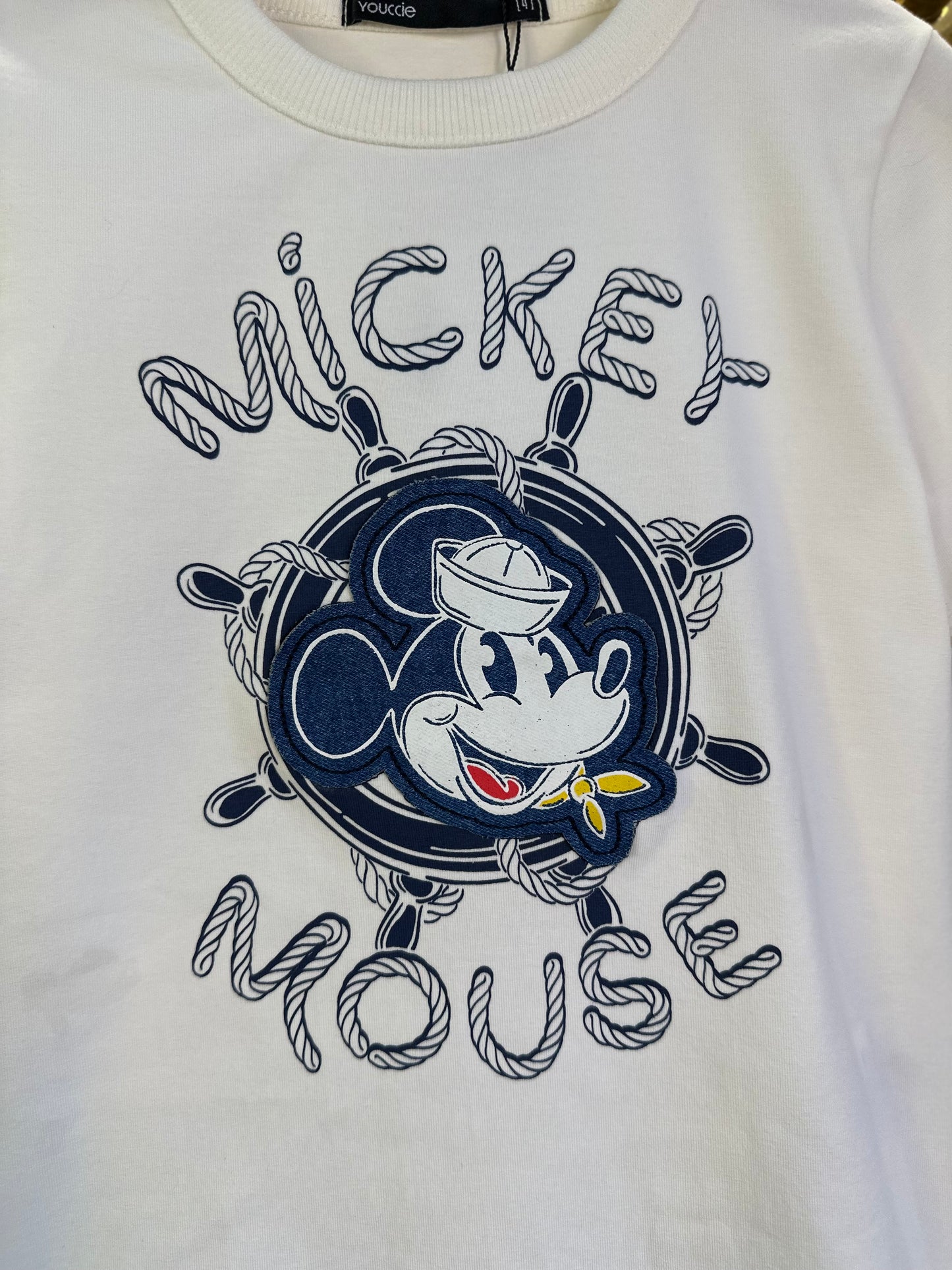 Camiseta Infantil Mickey Mouse Navy - Youccie
