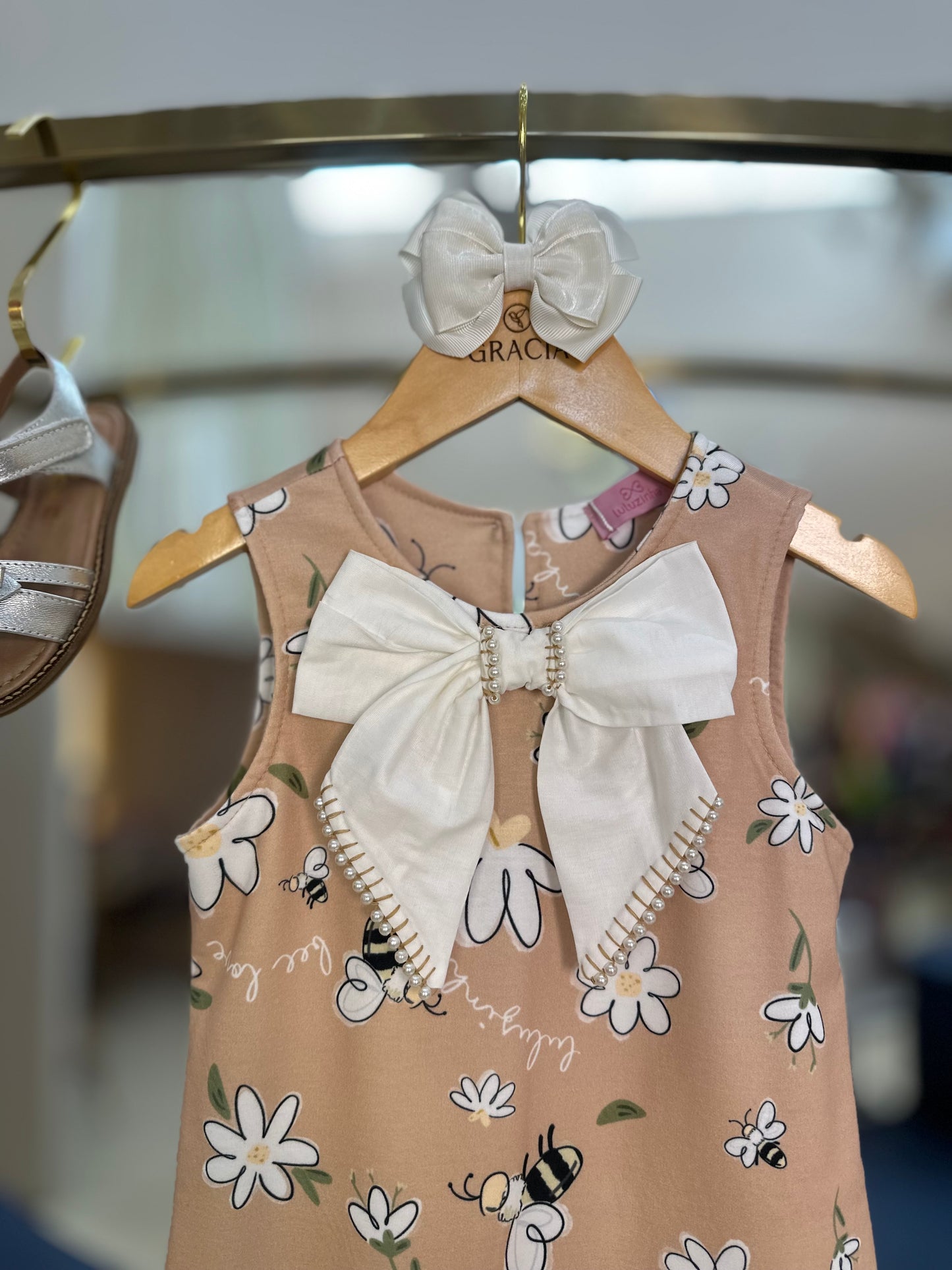 Vestido Infantil Abelhinha - Luluzinha