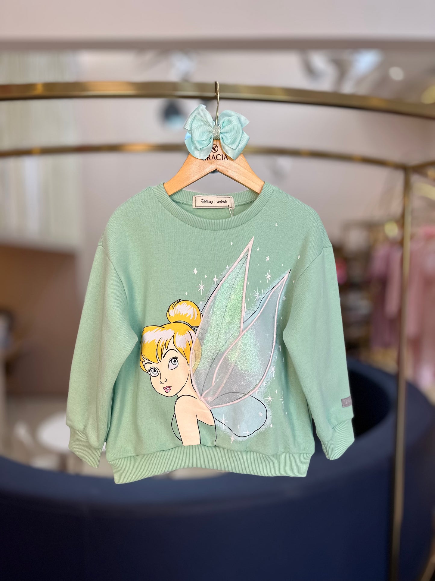 Casaco Infantil TInkerBell com Asas - Animê