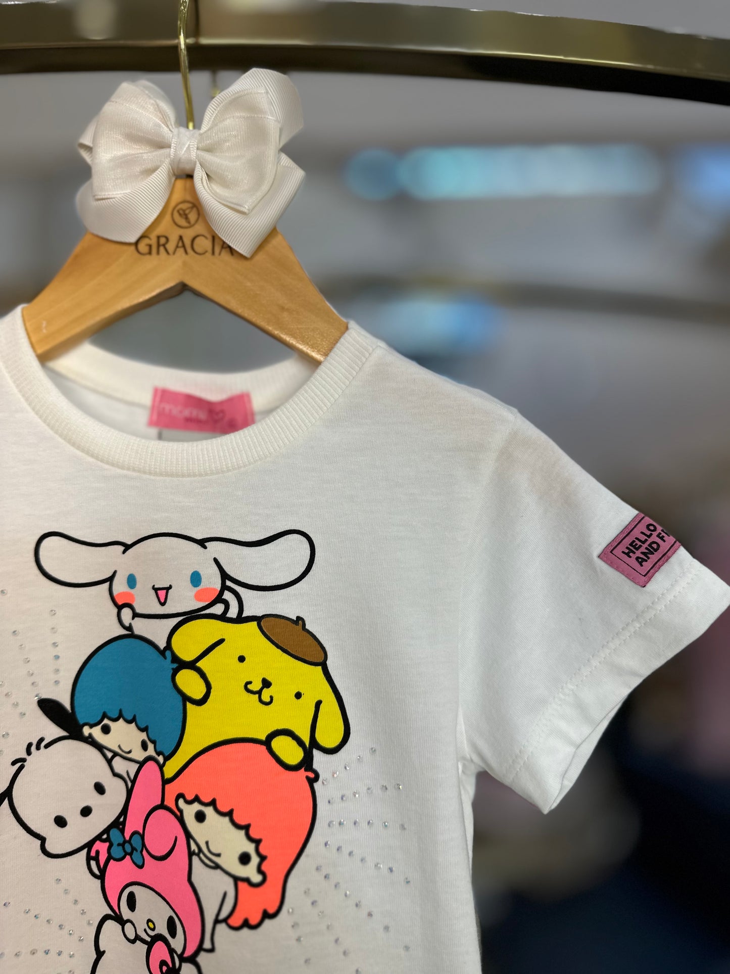 Blusa Infantil Hello Kitty Friends - Momi