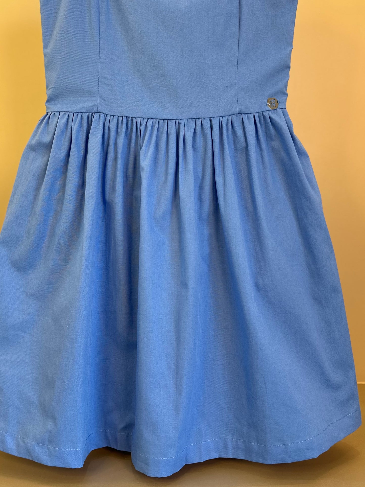 Vestido Teen Laço Costas Blue - Two In