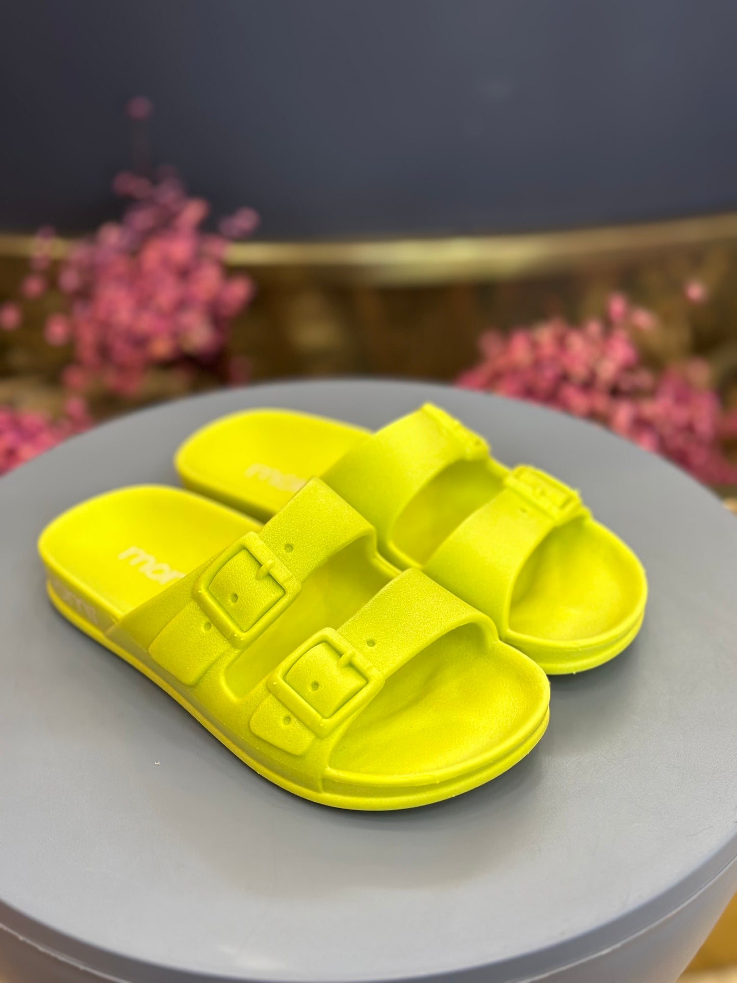 Sandália Infantil Birken Lima Neon - Momi