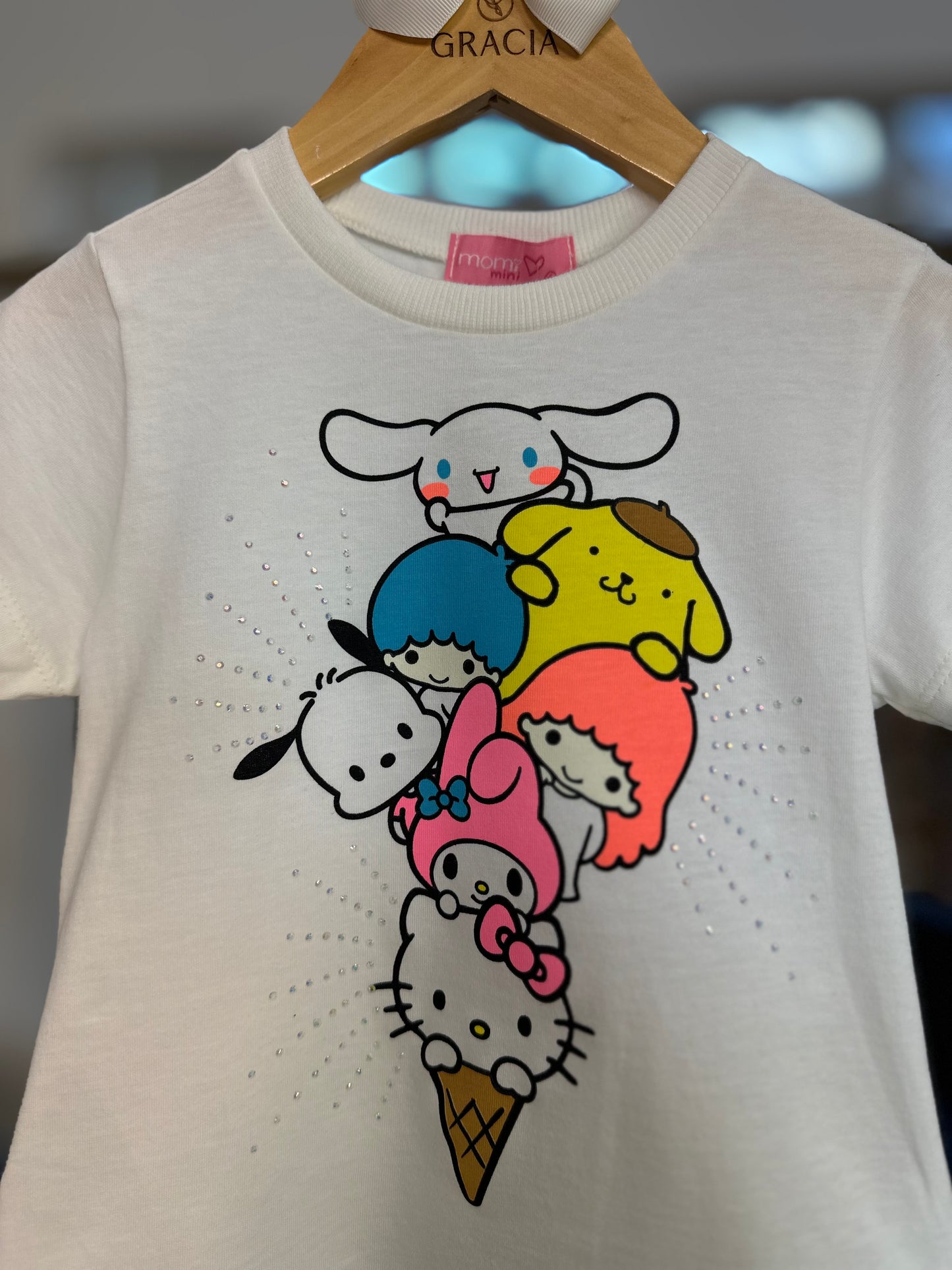 Blusa Infantil Hello Kitty Friends - Momi